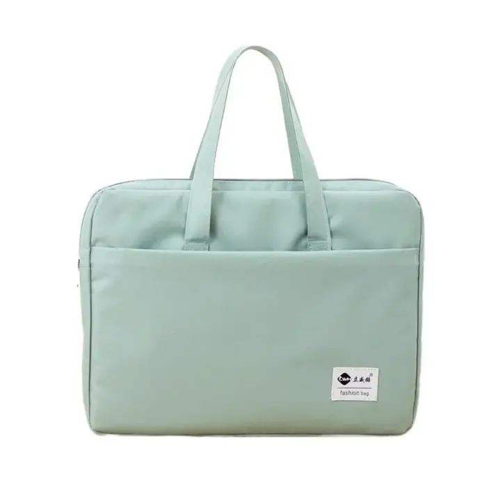 Sac de rangement de documents de grande capacité, sac de rangement de livres à Double couche en tiss