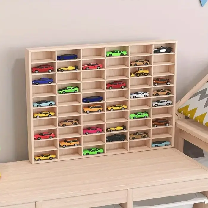 Boîte de rangement en bois massif