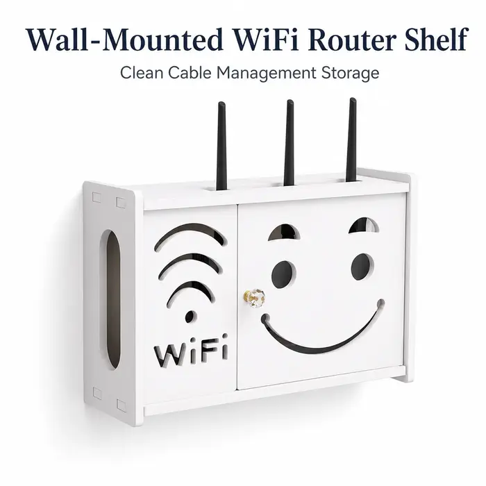 Armoire de protection pour routeur WiFi