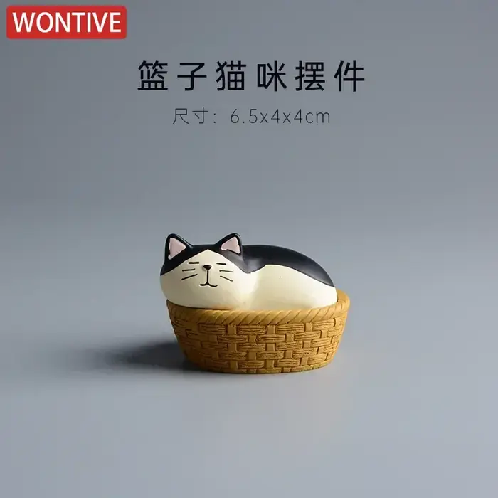 Boîte japonaise Zakka chat Mini