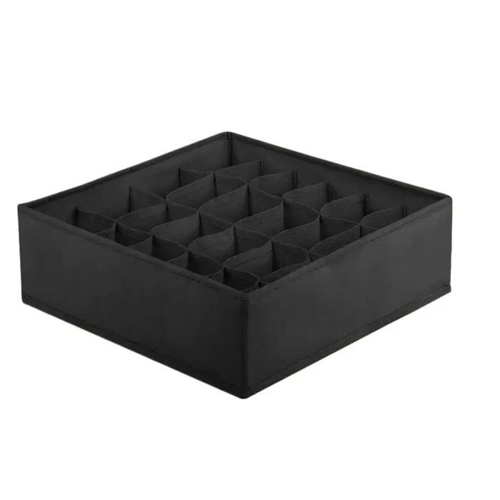 Boîte de rangement pour sous-vêtements et caleçons, compartimentée, organisateur de rangement de typ