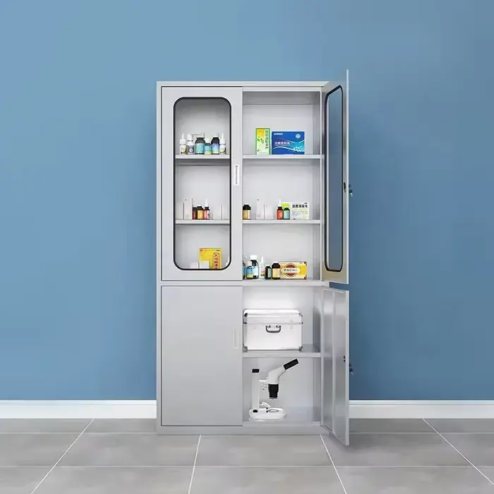 Armoire de rangement de sécurité biologique, meubles scolaires, résistance aux sciences chimiques, r