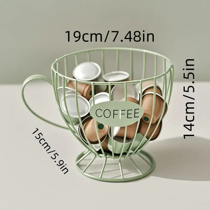 Panier de rangement pour capsules de café