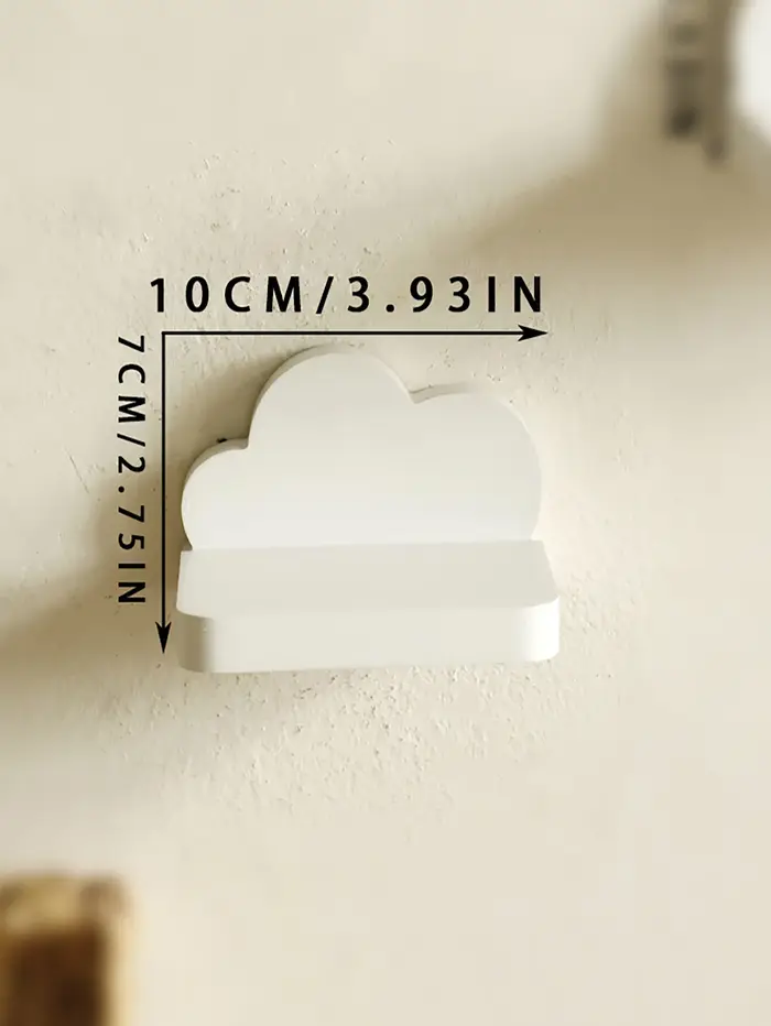 Étagère murale Boho Cloud, présentoir flottant minimaliste pour décoration de chambre d'enfant, orga