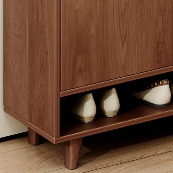 Meuble à chaussures de luxe multifonctionnel, armoire à chaussures moderne fermée, organisateur dissimulé, meuble de rangement pour la maison