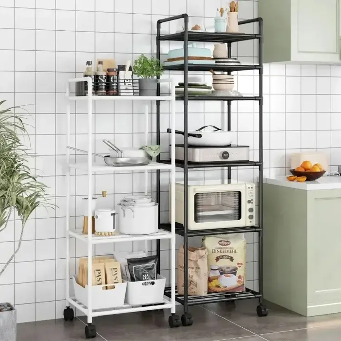Support de rangement au sol multicouche de cuisine