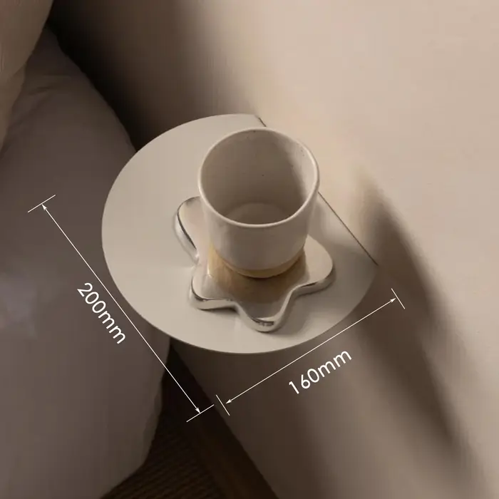 Étagère ronde flottante pliable, support de rangement mural en métal pour cuisine, salon, gain de pl