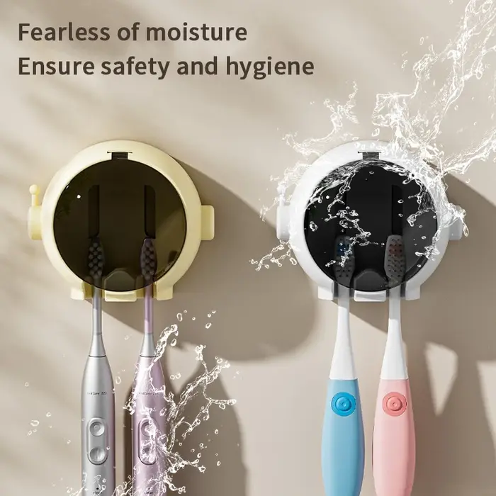 Porte-brosse à dents mural