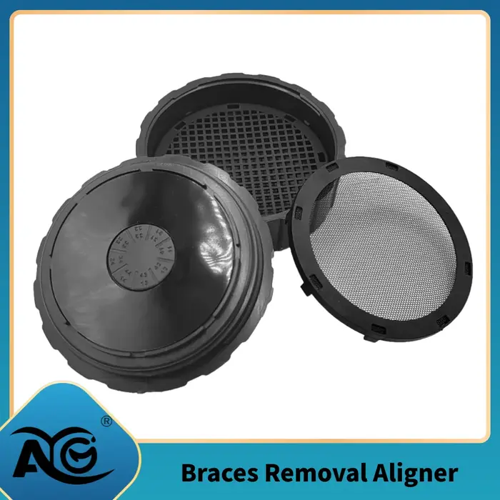 Boîte de rangement pour dents de préconstruction de placage AG