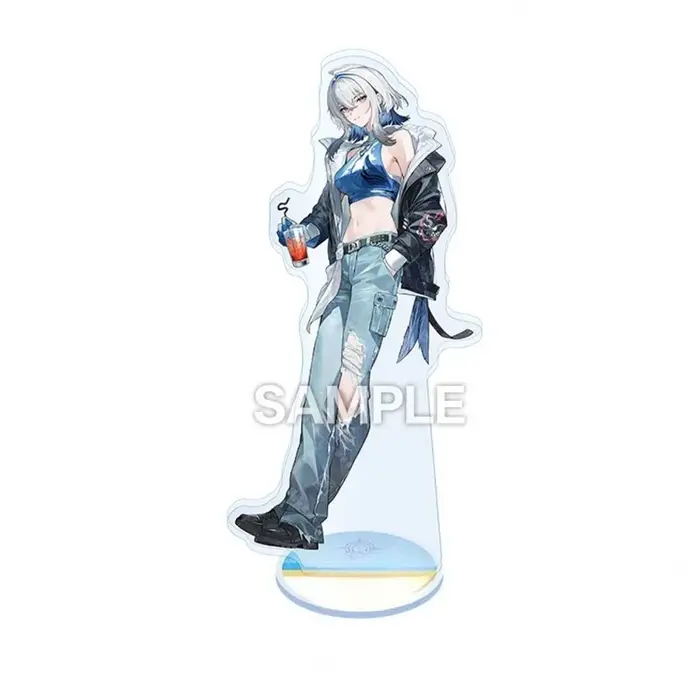 Plaque acrylique de personnage de jeu Wuthering Waves, ornement de bureau Augusta ‌   Modèle de figurine de collection GALBRENA Iuno Cosplay