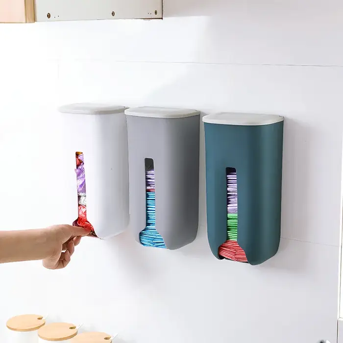Porte-sac en plastique de cuisine