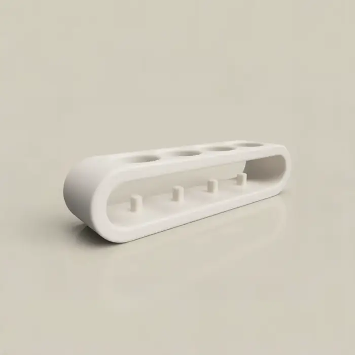 Support pour brosse à dents électrique - Peut contenir 4 brosses à dents électriques, outils de rang