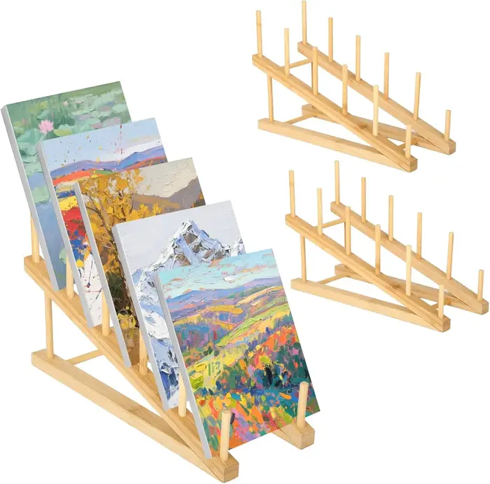 Support de séchage et de rangement d'art pour salle de classe