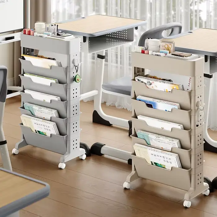Étagère d'appoint, support de rangement pour cartable