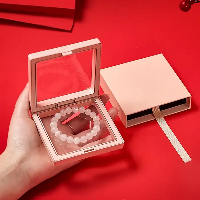 Ensemble de 3 pièces, boîte de présentation flottante transparente de 3 tailles