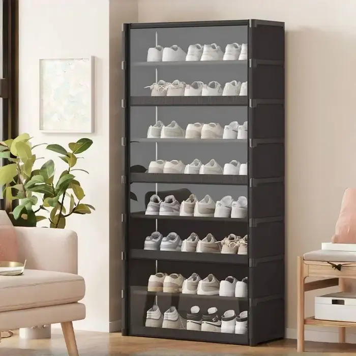 Étagère à chaussures multi-niveaux