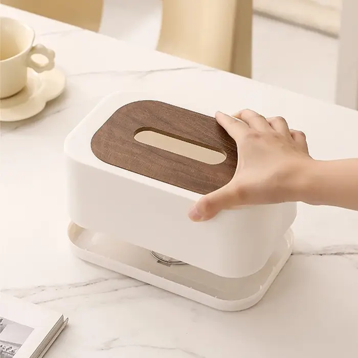 Boîte de rangement de mouchoirs créative