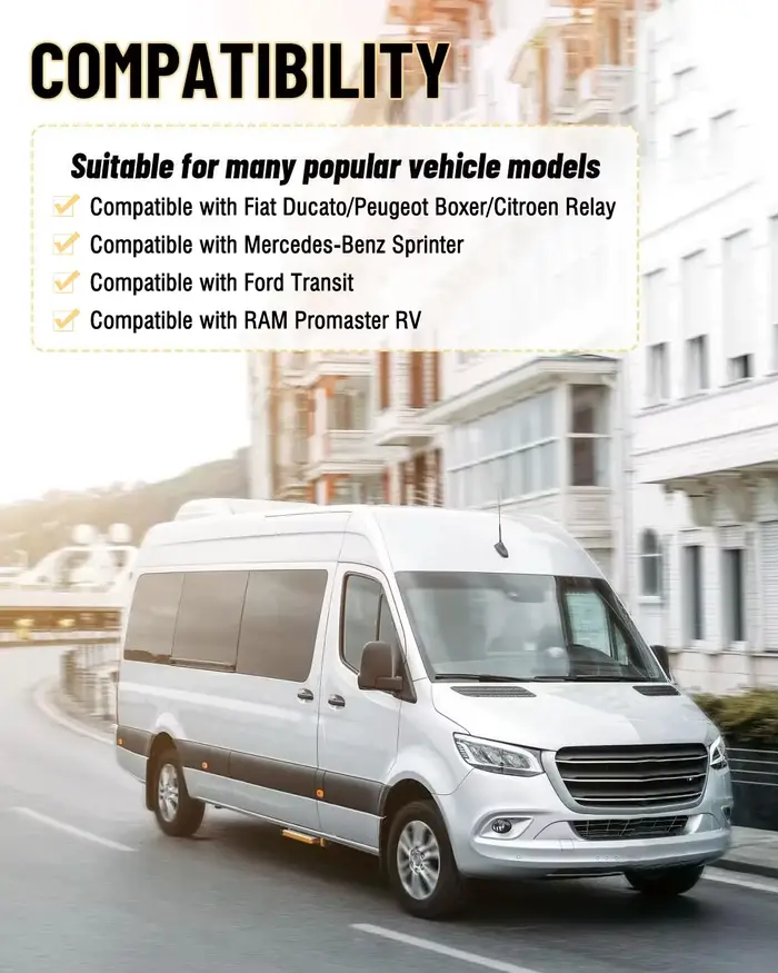 Armoires suspendues souples de 36 pouces pour camping-cars