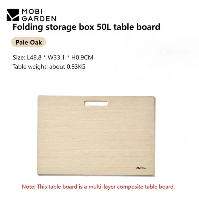 MOBI GARDEN-Boîte de Rangement Pliante Portable de Grande Capacité, 80L/50L, 20L, pour Voyage en Ple