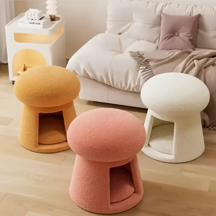 Tabouret bas de rangement pour chaussures