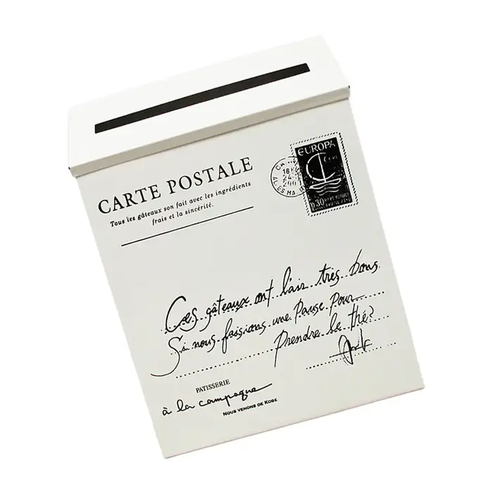 Boîte aux lettres murale grande capacité