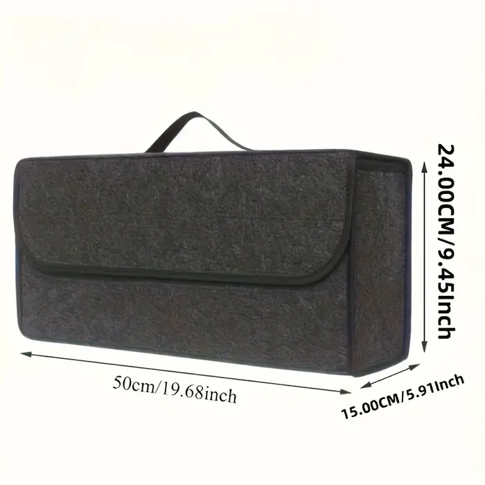 Organisateur de coffre de voiture (1 pièce) : pliable