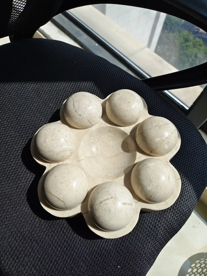 Boîte de rangement pour bijoux en marbre 22
