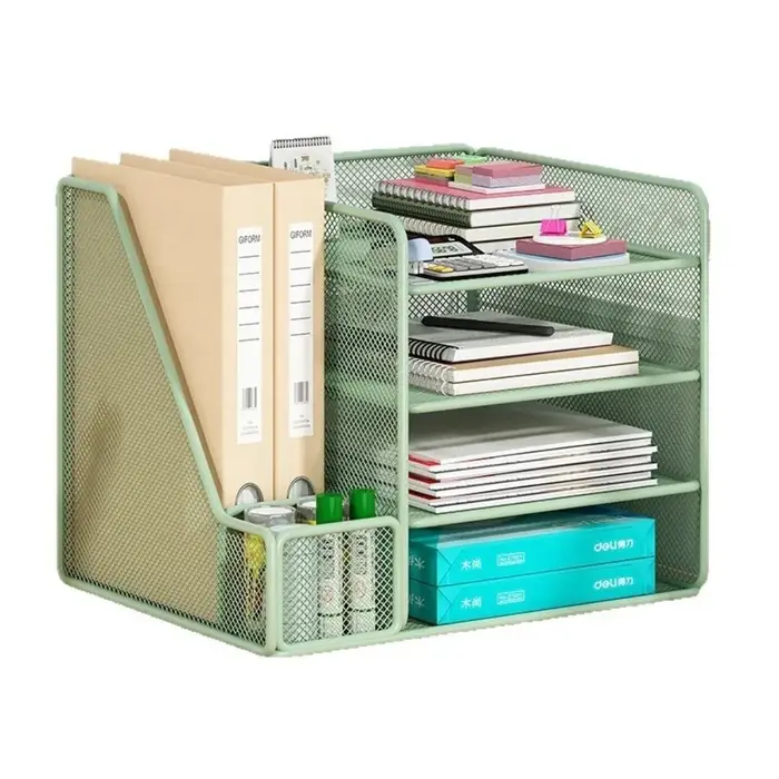 Organisateur de fichiers de bureau en métal