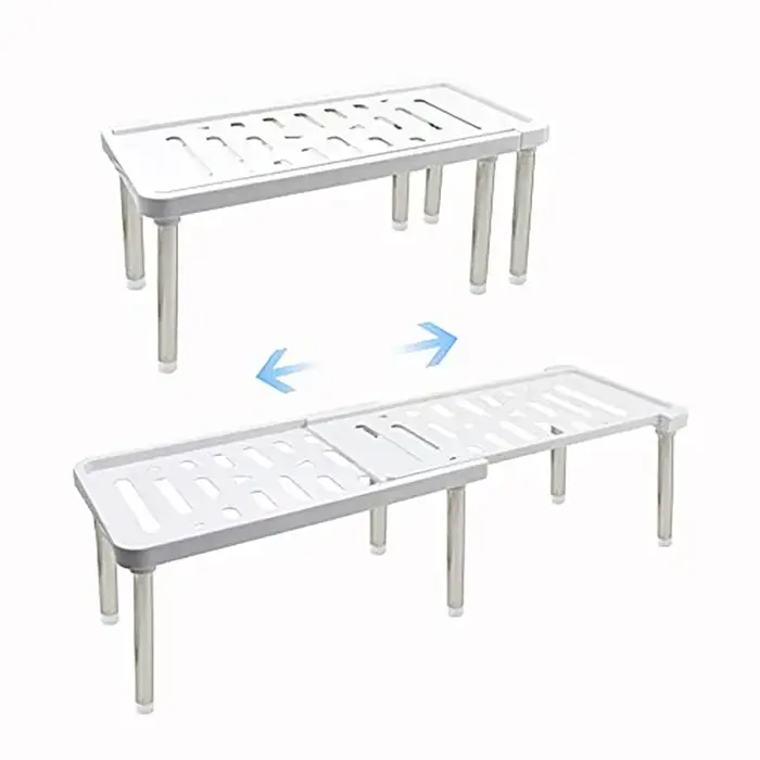 Étagère extensible (1 pièce), support de rangement polyvalent, organisateur de bouteilles d'assaison