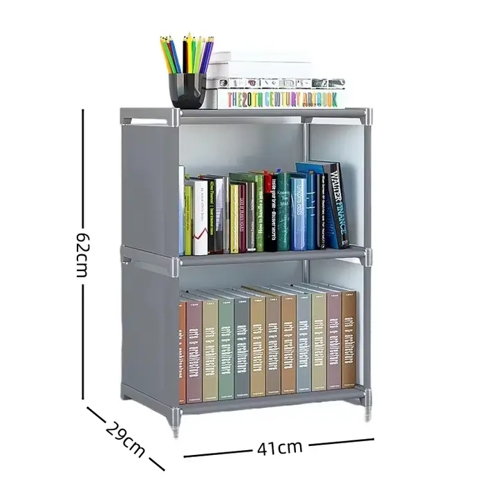 Bibliothèque Simple à assemblage facile, peut être déplacée, support à débris pour enfants, meubles 