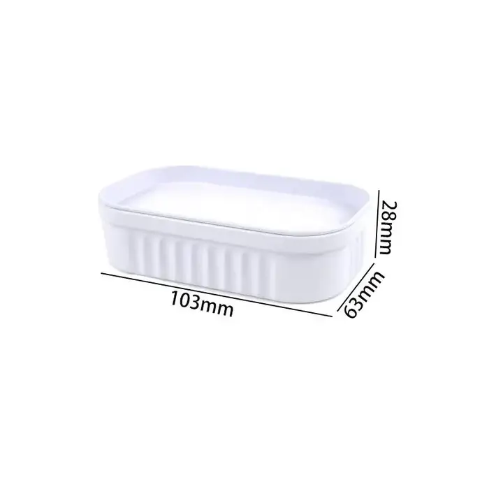 Boîte de rangement élégante en fer blanc, mini format, en forme de boîte de conserve de sardines, po