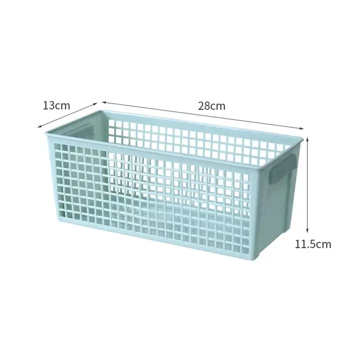 Mir de rangement rectangulaire creux pour bureau, panier de rangement pour collations, utilisé dans 