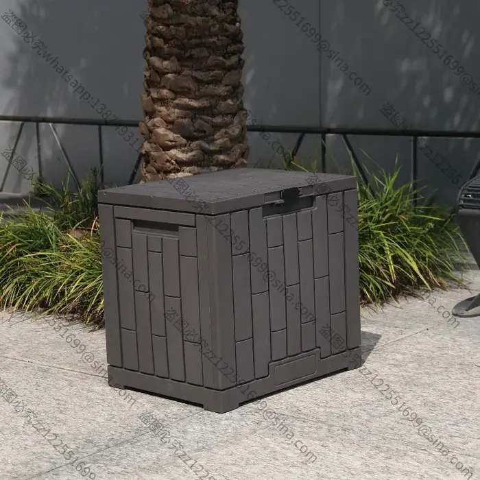 Boîte de rangement extérieure pour jardin