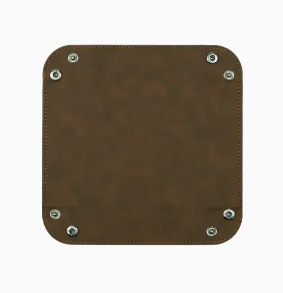 Boîte de rangement créative en cuir pour bureau, pliable, pour articles divers, petite boîte de rang
