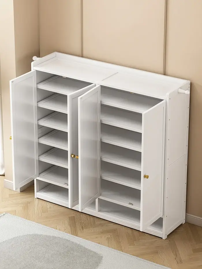 Armoire à chaussures porte étagère à chaussures 2024 nouveau populaire intérieur multicouche stockage artefact gain de place dortoir location maison