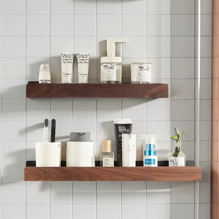 Étagère murale de salle de bain