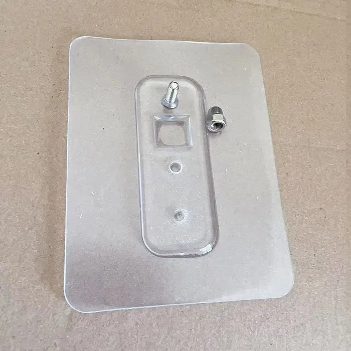 Support de rangement en plastique pour salle de bain, porte-shampooing, caddie de douche adhésif, sa