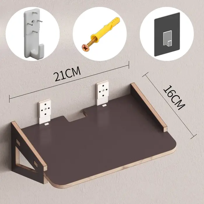Étagère murale flottante pour projecteur, organisateur esthétique, support de rangement, planche per