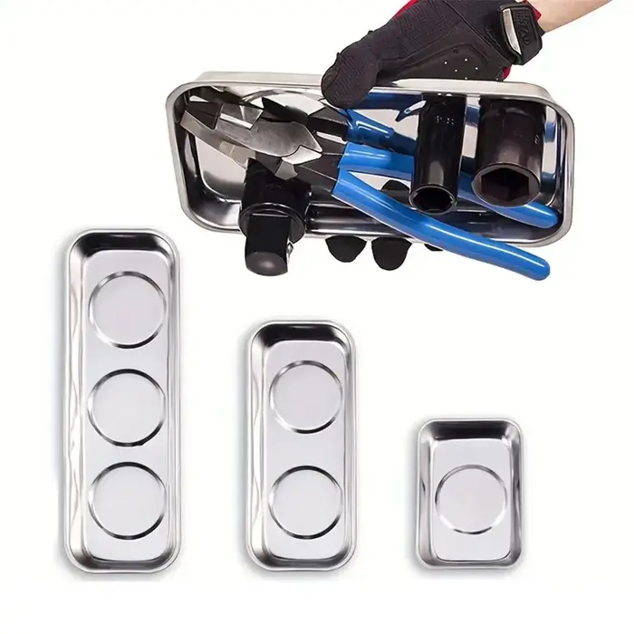 Plateau magnétique en acier inoxydable