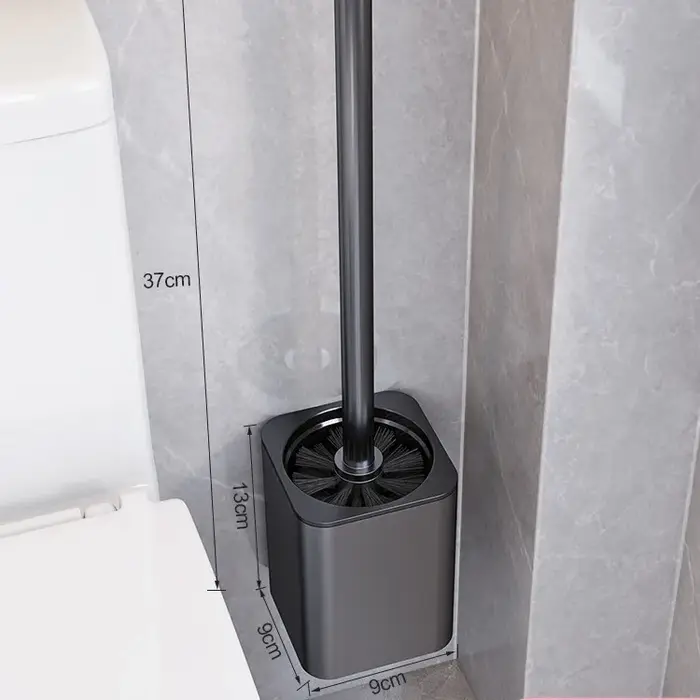 Brosse de toilette, étagère, sans poinçonnage, ménage sans extrémités morts, brosse de toilette, toi