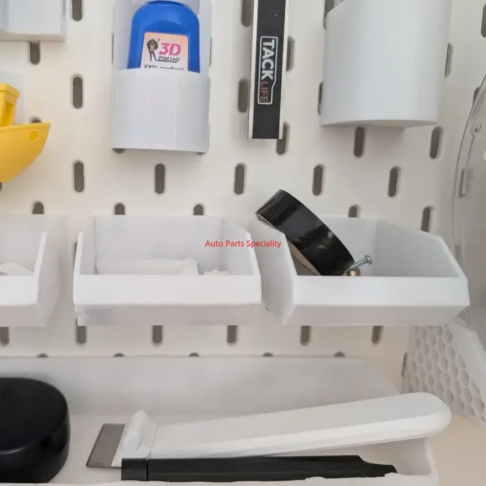 1PC Organisateur d'outils en plastique pour économiser de l'espace, boîte de rangement suspendue pou
