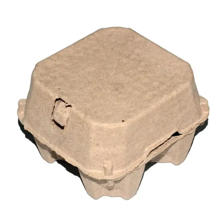 Lot de boîtes de rangement en papier kraft pour œufs