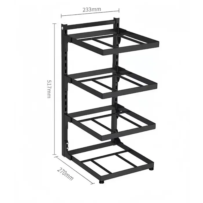 Étagère de rangement multi-niveaux pour évier de cuisine
