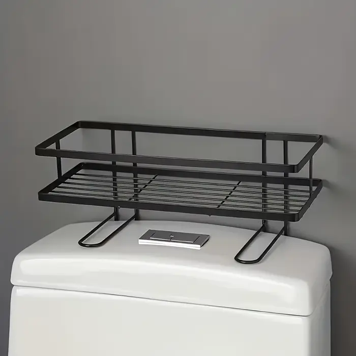 Support de rangement pour toilettes Non perforé, support de rangement divers pour salle de bain, sup