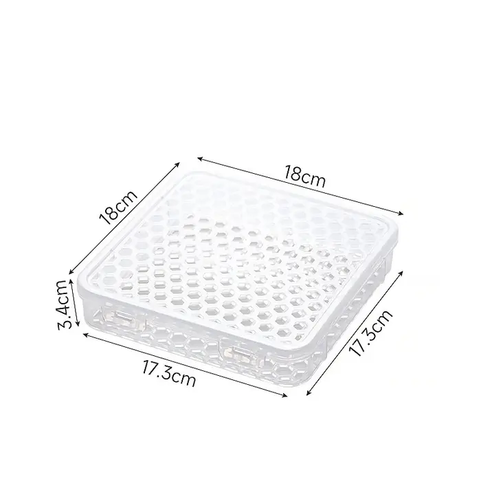 Boîte de rangement de couverts lavable au lave-vaisselle, conception creuse Double face pour couteau