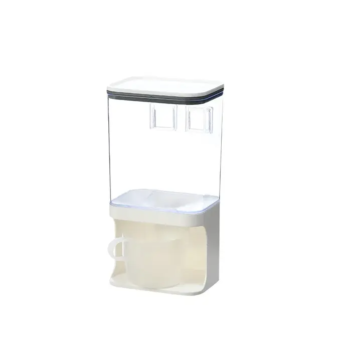 Boîte de rangement pour lessive domestique, distributeur mural de gel lessive, conteneur de stockage