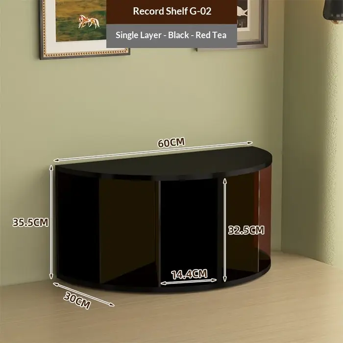 Support pour CD en métal noir, étagère de rangement pour disques vinyles, organisateur de magazines,