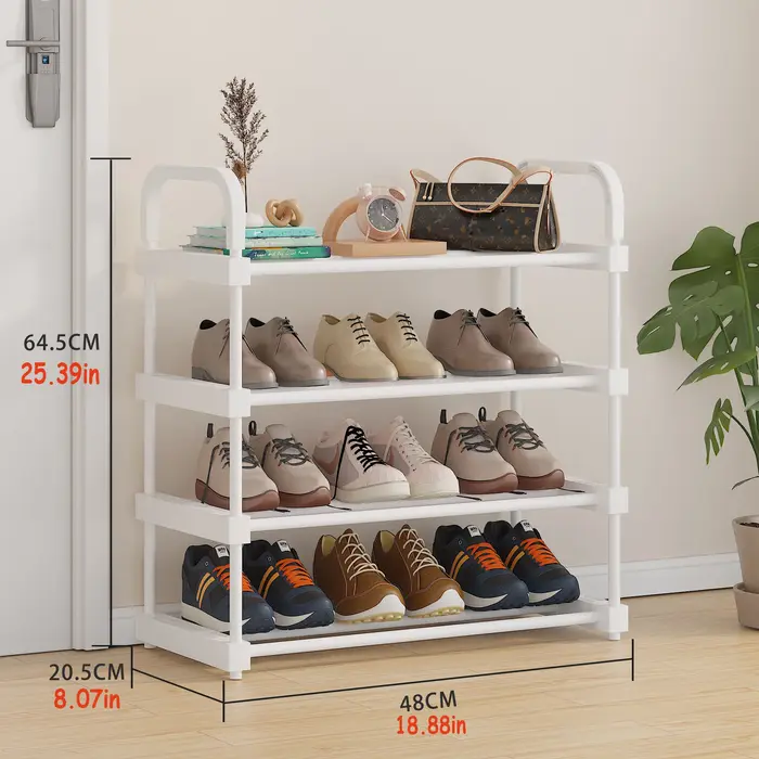 Meubles à chaussures à une ou deux rangées 4-5-6-7, peuvent accueillir 12 à 42 paires de chaussures,