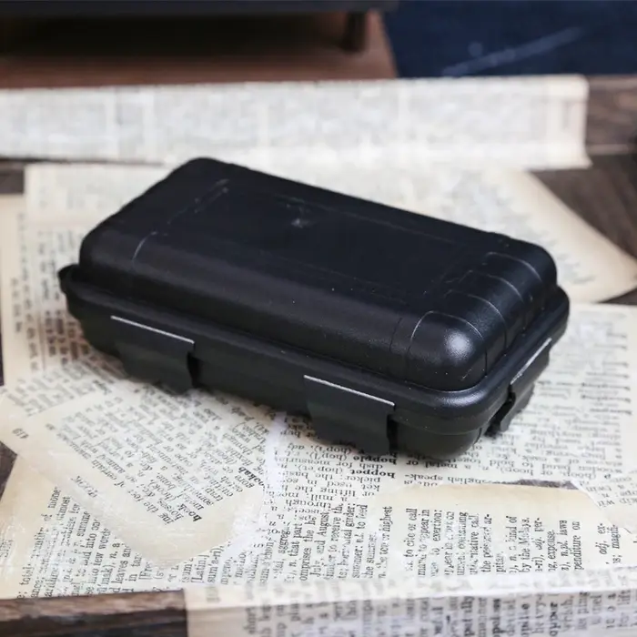 Boîte à outils EDC, kit d'urgence de camping en plein air portable, mallette de rangement scellée ét