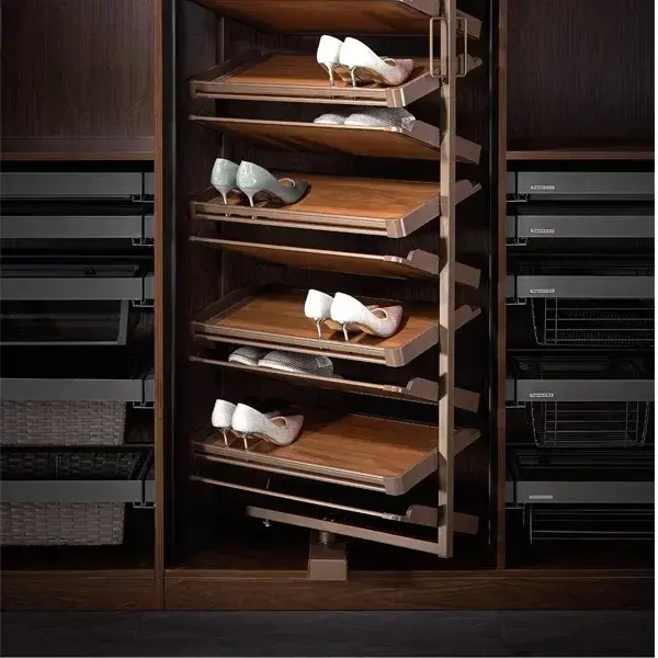 Armoire à chaussures en bois